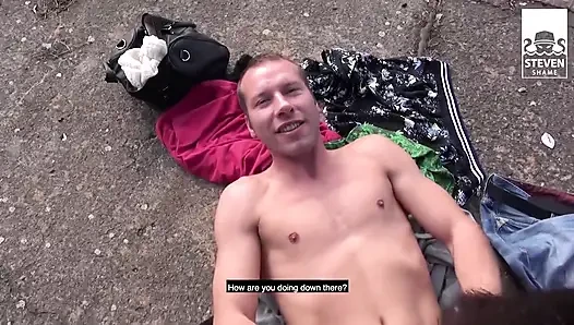 Echter selbstgedrehter sex + outdoor-dreier in Deutschland : Lullu Gun & Jason Steel - stevenShame Dating