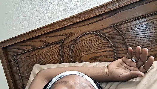 Echte nymphomanin, blau, böse