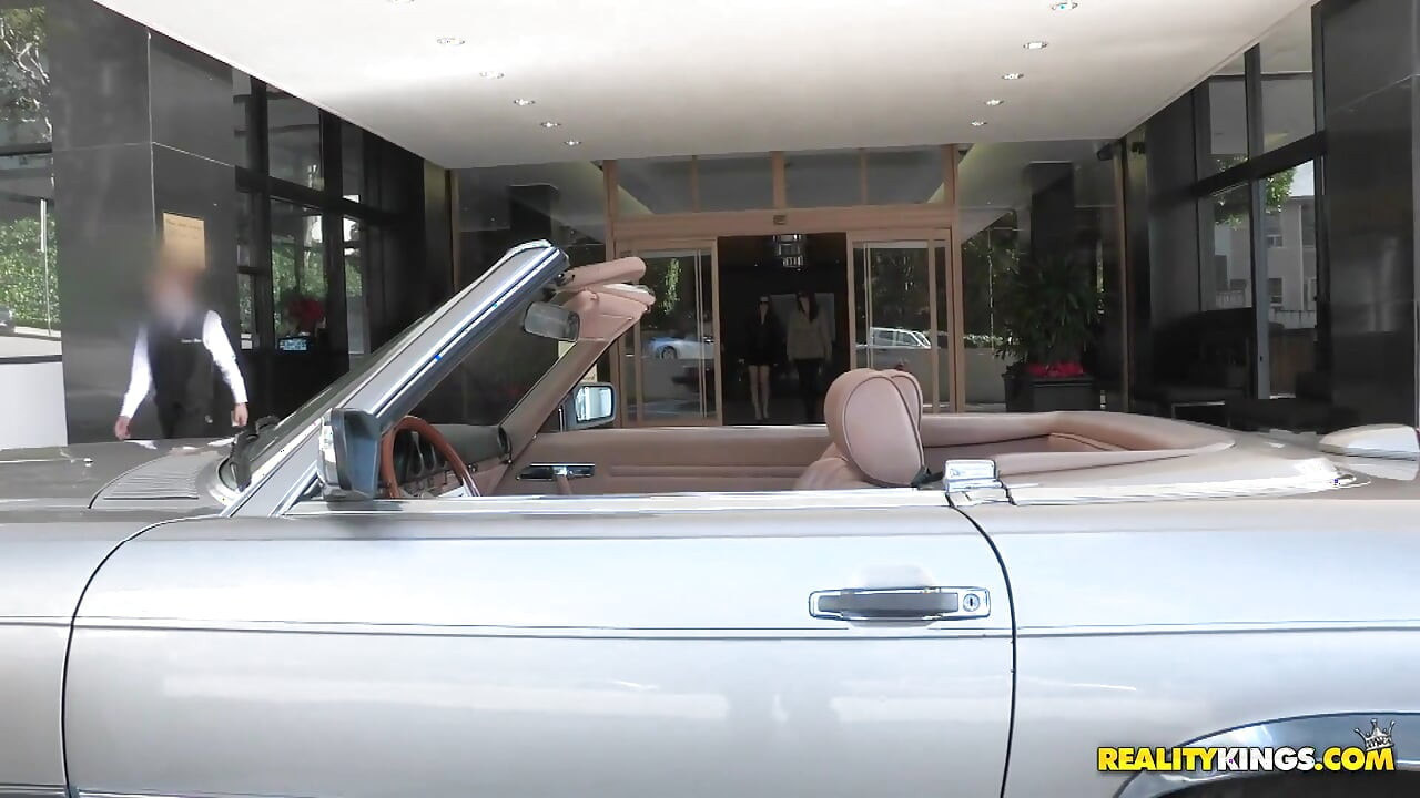 We Live Together - Juicy Ass and Luscious Tits: Car Makeout Turns to Pussy and Asshole Eating Inside