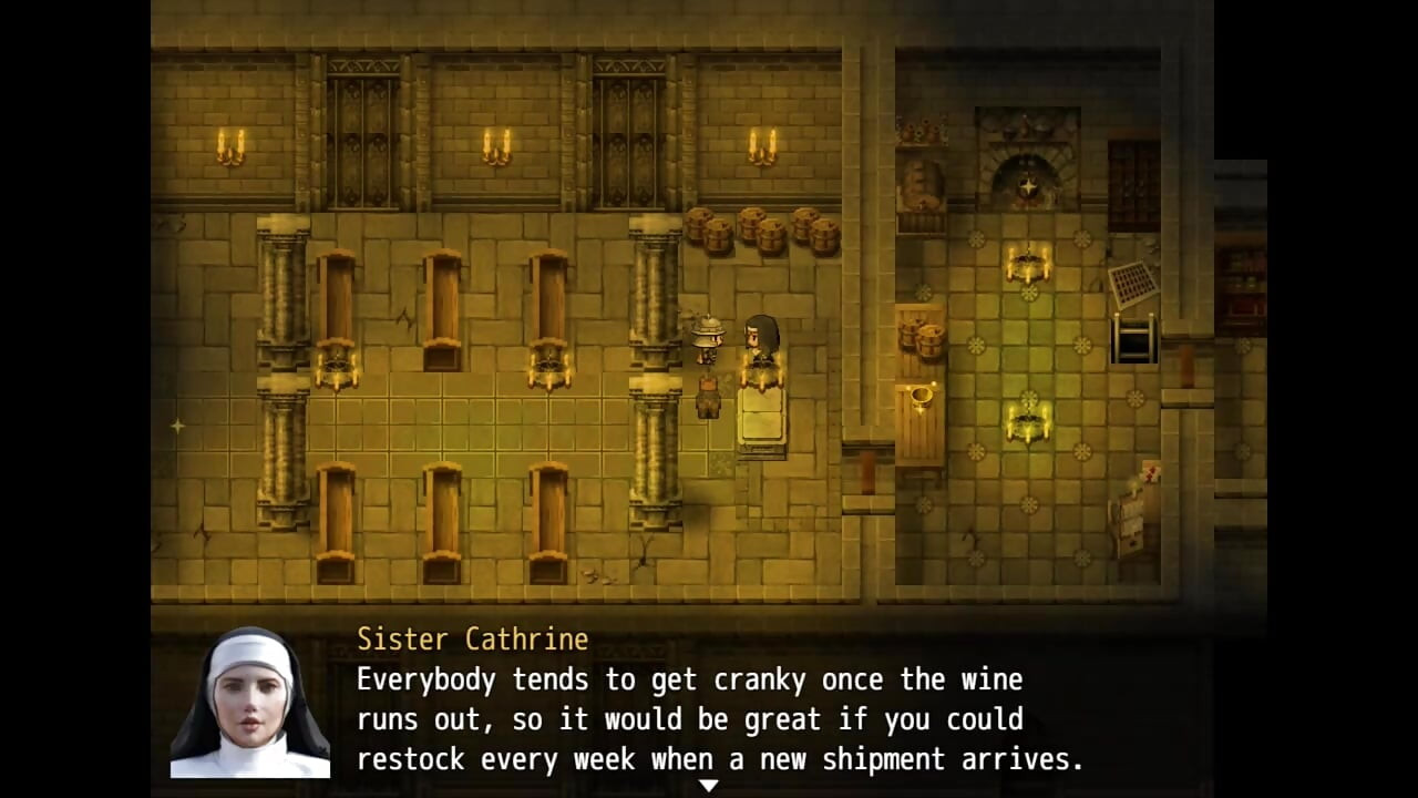 Köylünün görevi #108 seksi olgun bir rahibeyle ateşli üreme seksi