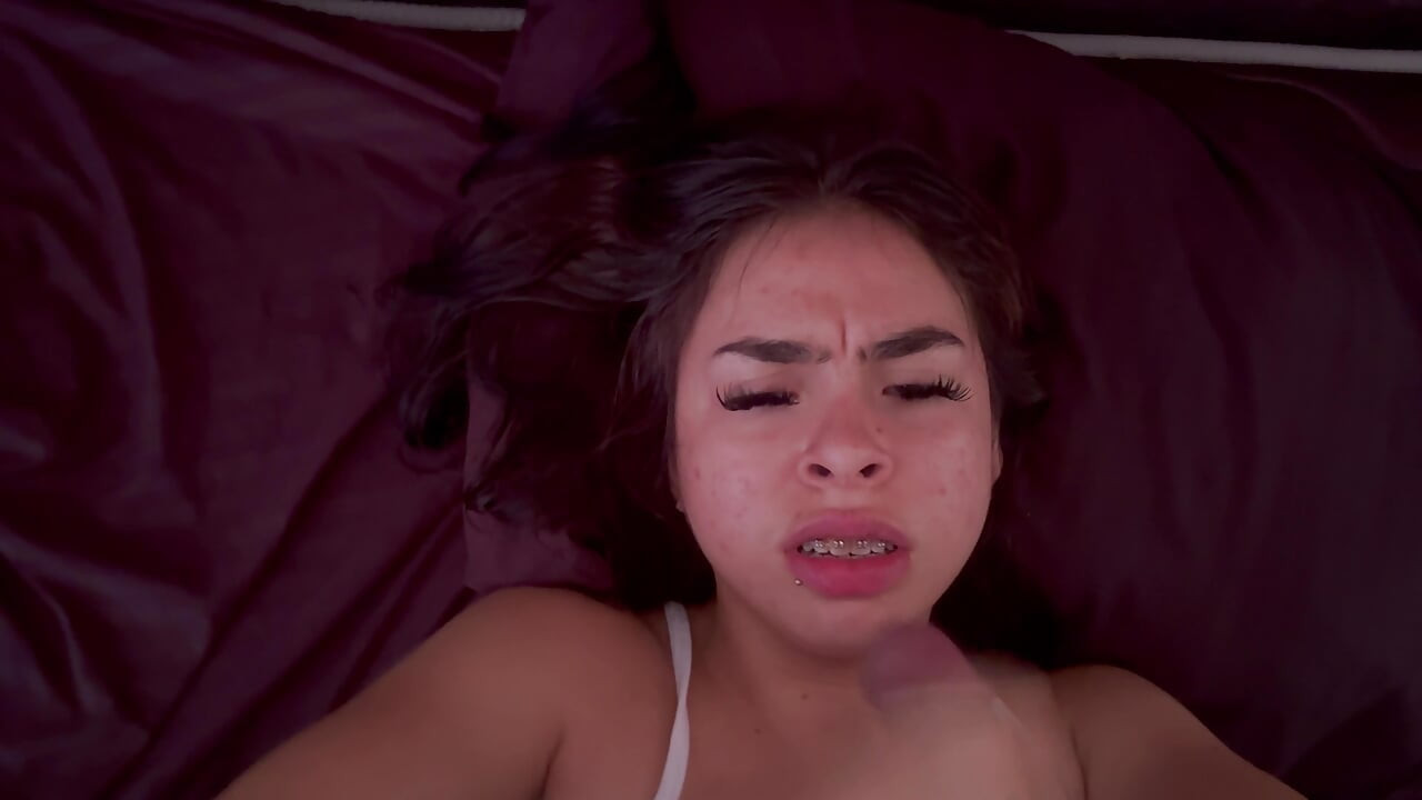 Innocent teen Fucked by a Thug, Big Facial
