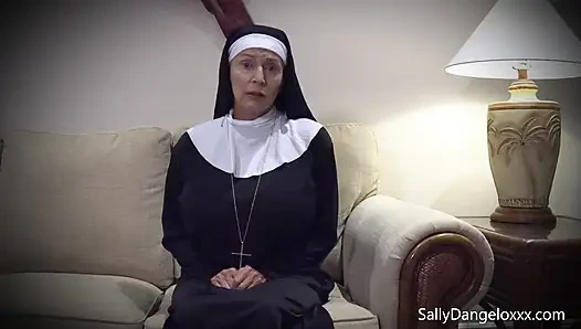 Naughty nun and her stepnephew