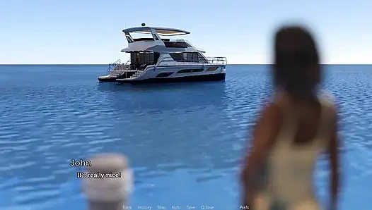 Tacos. Hubby Watches How Muscular Dude Spanks and Pounds His Wife Hard on Yacht and Left Her with Red Ass and Creampied Pussy