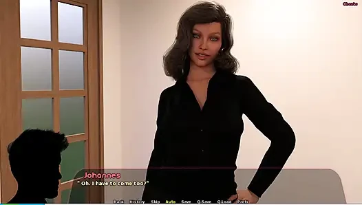 Haley Story No 17 - Хейли и Йоханнес присматривали за домом Адрианы... Johannes трахнул Хейли на обеденном столе