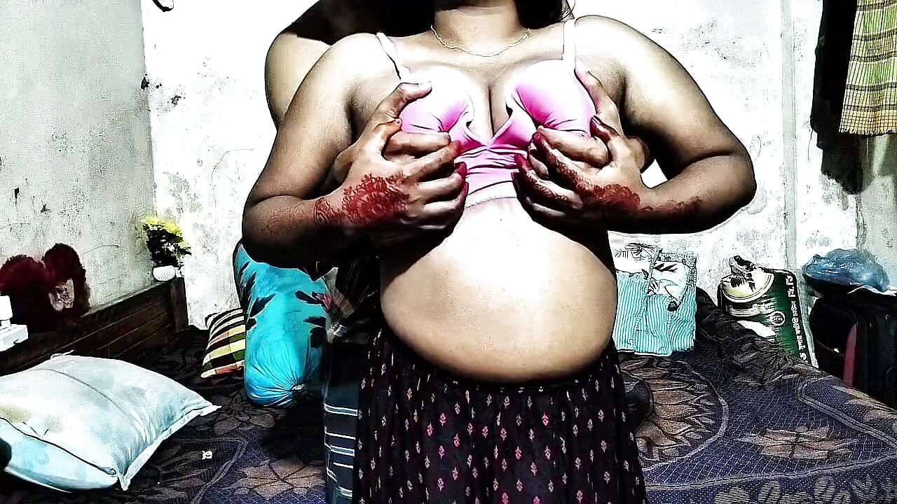 I fucked my desi bhabhi very hard. I squeezed her big breasts.. Part 1