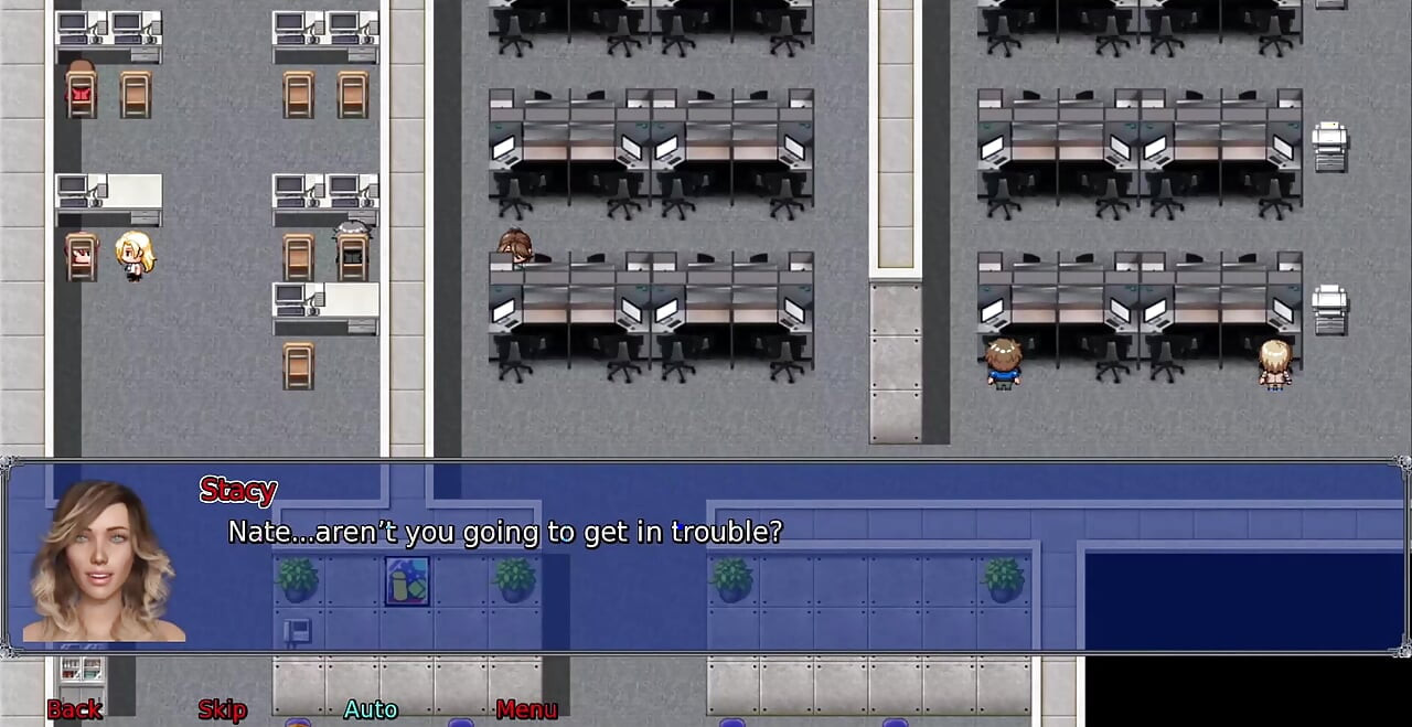 The office wife #27 - Stacy went to the doctor ... Stacy had a 3 sum ... Zack and Stacy had a moment