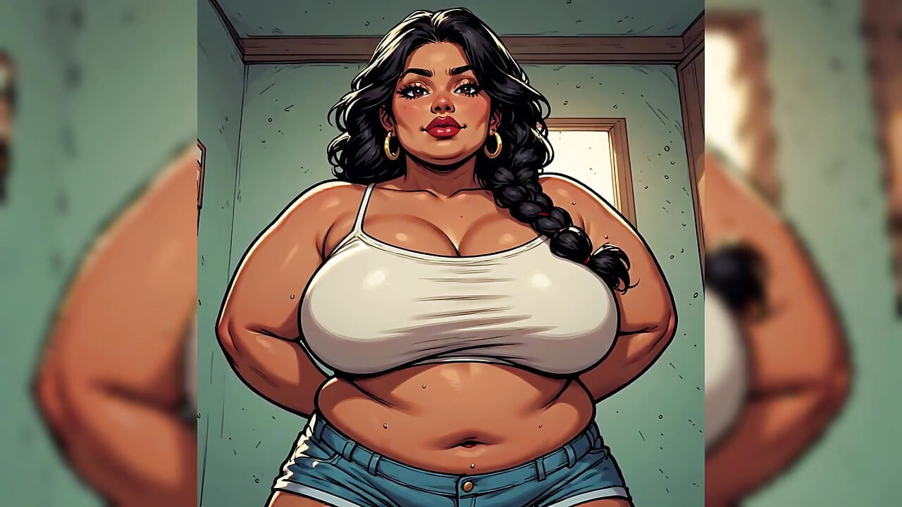 BBW Chubby Babe Art