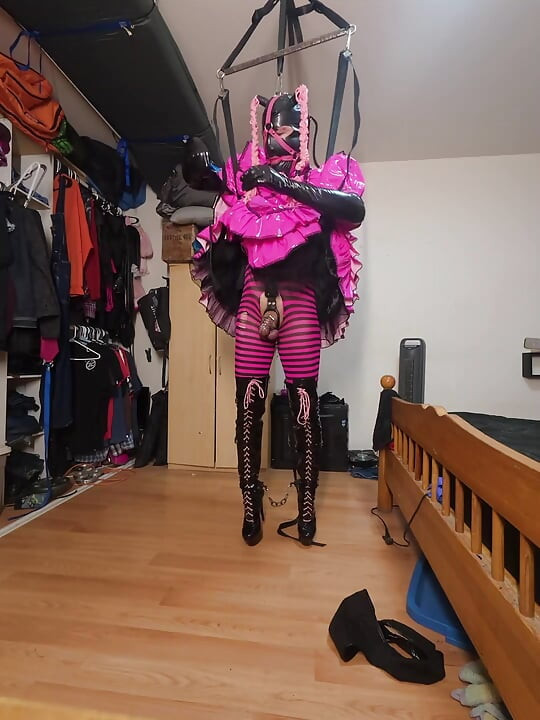 Sissy Maids Strap Self Bondage