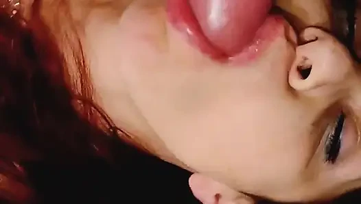 Tutkulu seks, oral seks, ağzına boşalma