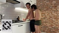 หนังโป๊เกย์ Harry_jen ในห้องครัว, คอลึก, เย็ดไม่ใส่ถุง, มือสมัครเล่น, โหลดคอม, ความรักและความหลงใหล