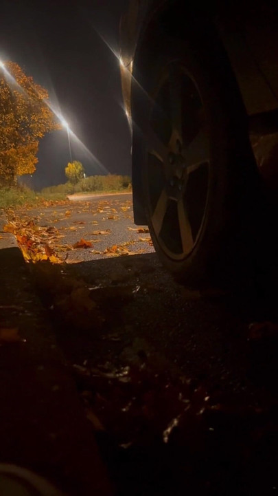 Lots of cars pass by me when I’m naked beside a busy road , anyone of them could have seen me | Clip 2