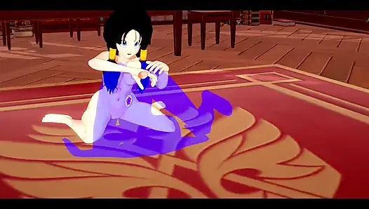 Dragon Ball Hentai - Videl Fucked and Handjob - Japanese Asian Manga Anime Film Game Porn