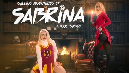 VRCosplayX Britt Blair jako Sabrina Morningstar i Sabrina Spellman uwodzi i pieprzy cię w mrożących krew w żyłach przygodach XXX