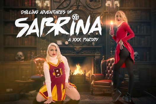 VRCosplayx Бритт Блэр как Sabrina Morningstar и Sabrina Spellman соблазняет и трахает тебя в ледяных приключениях XXX