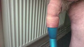 Foreskin with blue torch