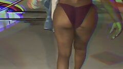 Ebony huge Tits interracial at the pool cuckhold