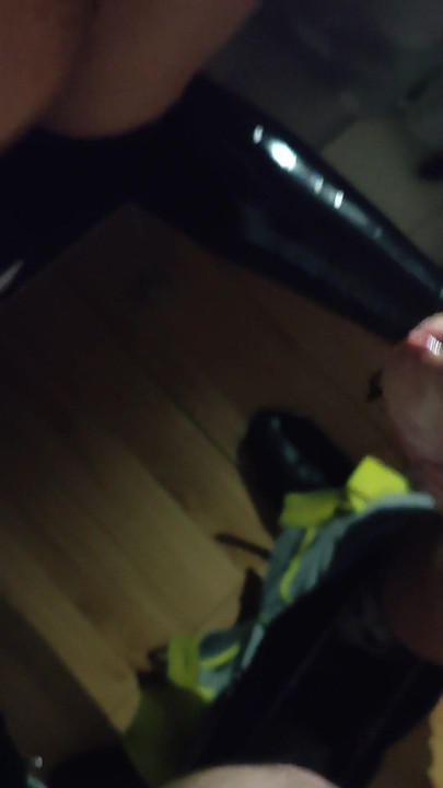 Emotional moment from "My bareback christmas present in my ass"