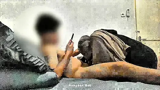 Adik tiri melayu berhijab vs abang tiri india dengan kontol besar
