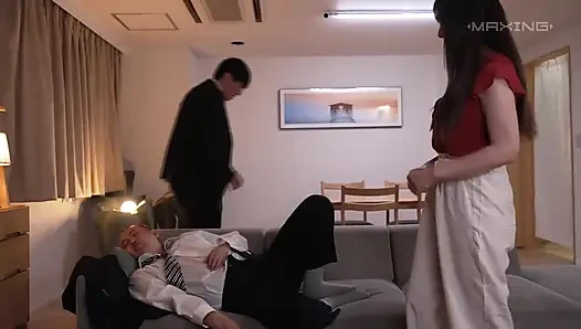 Hatano Yui - Betrayed At Home By Her Husband's Subordinate... Cuckolded