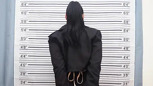 Mila's Courtroom Nightmare: From Handcuffs to Bound and Wrap Gagged Humiliation! (4k)