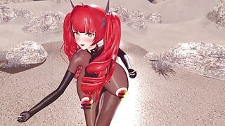 Mmd r-18 - anime - chicas sexy bailando - clip 145