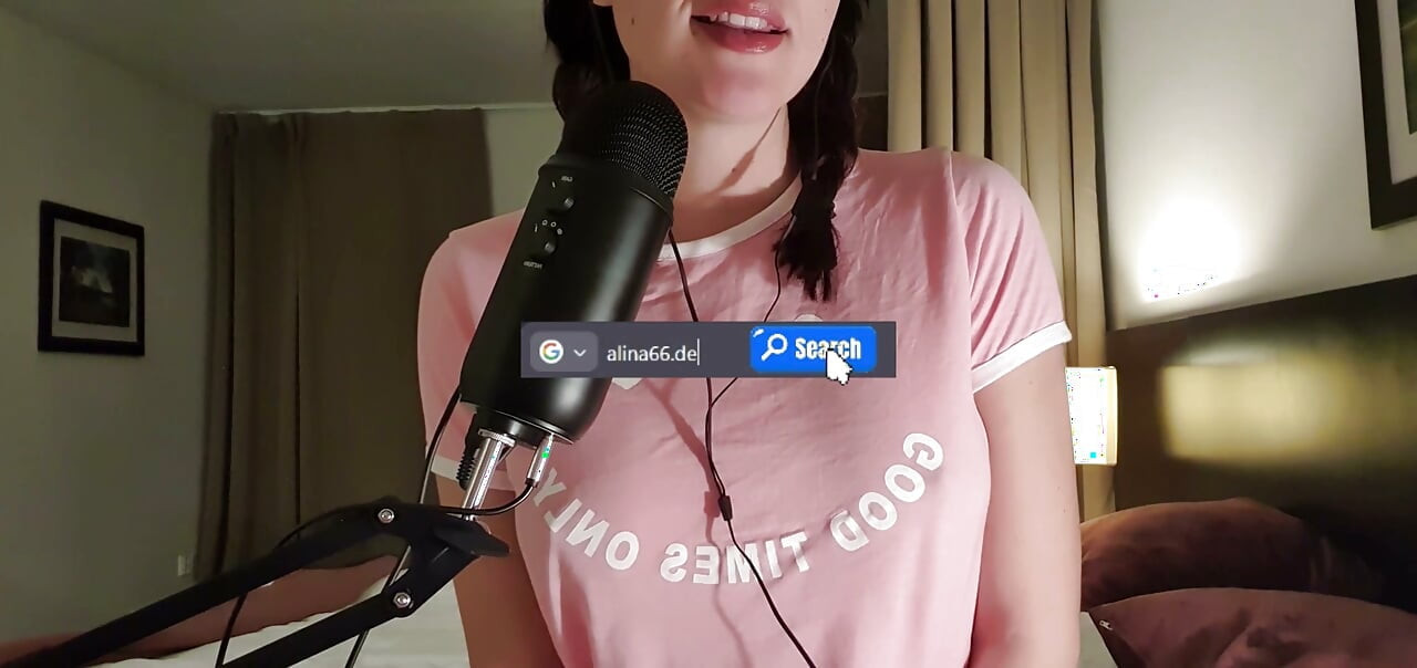 Innocent german Schoolgirl masturbating for you (ASMR JOI)