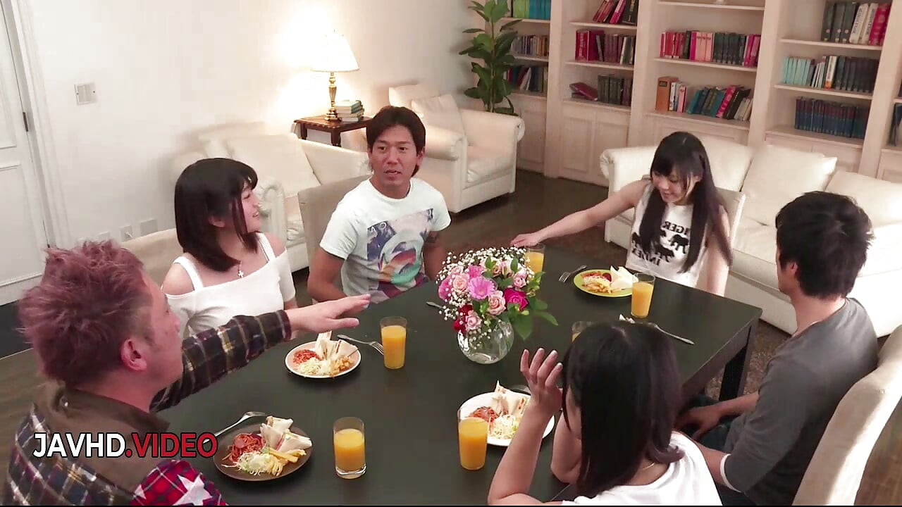 Hot Japanese Babes Take Intense Creampies in Group Sex