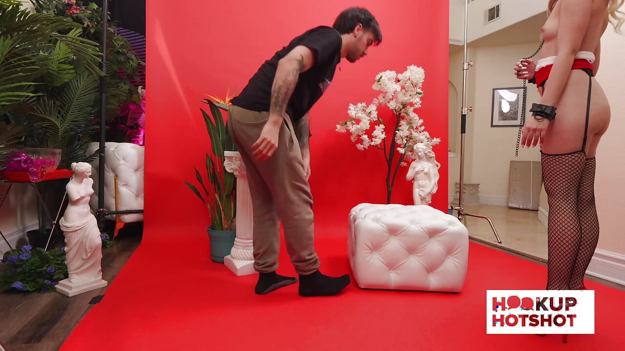Bts - ¡detrás de escena con la encantadora rubia Maria Kazi!