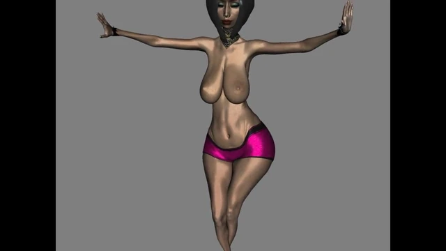 Belly Dancer CGI 3D