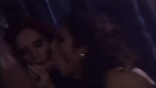 Three cocks two chicks in hardcore fucking on floor