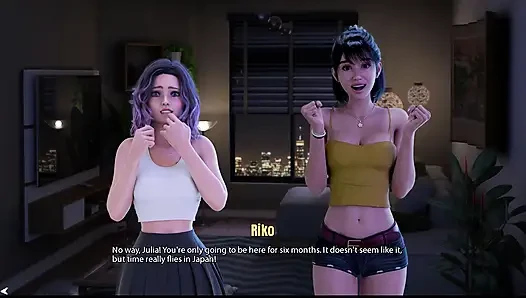 Julia Japonya'da 2 Naomi sikişmeyi seviyor ama taahhüt etmek istemiyor