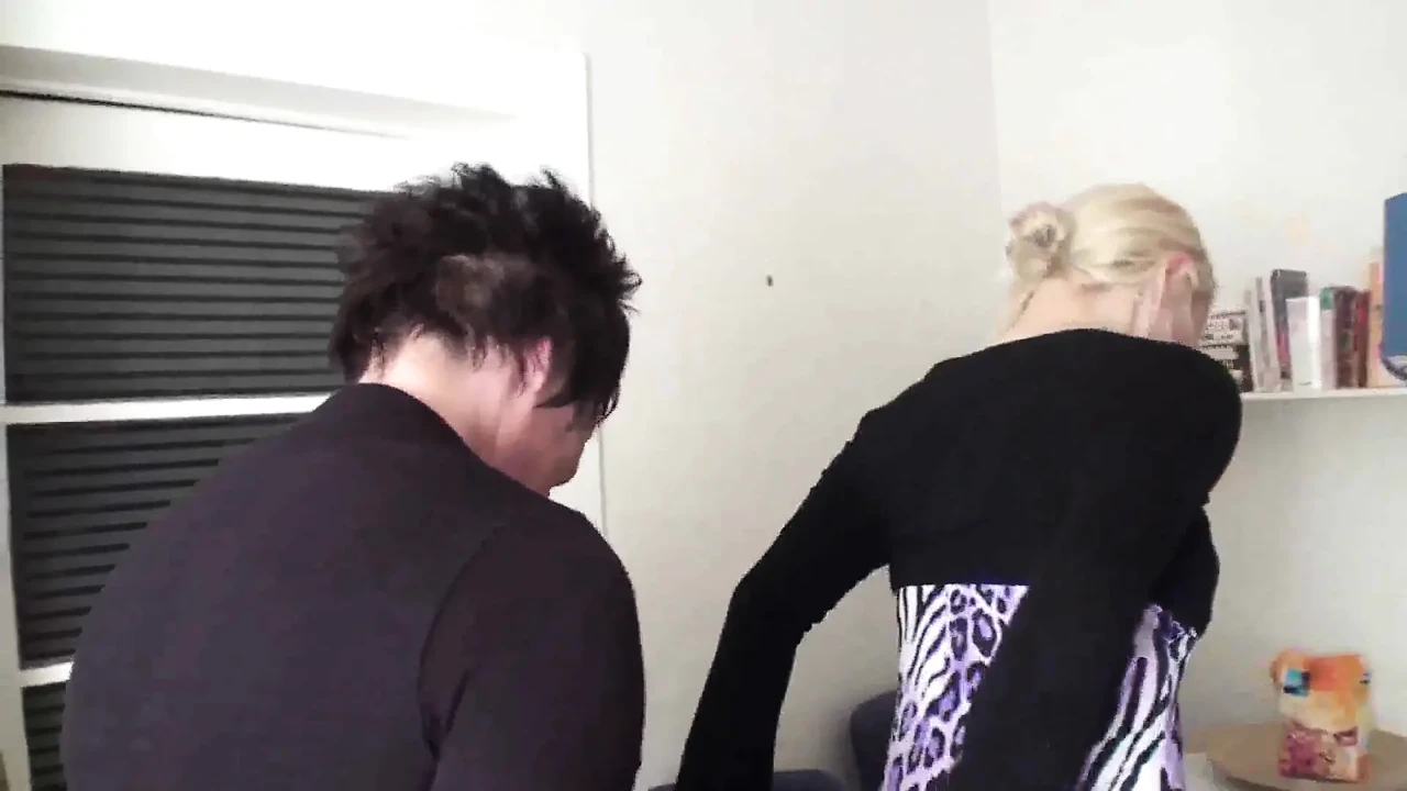 Two older mistress are trampling on their sub on the floor