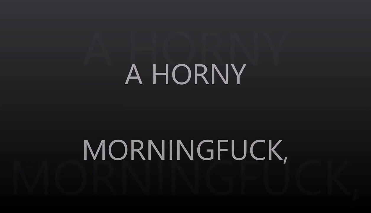 Nueng 84 a Horny Morningfuck, with a Monster Cumshot Part 1