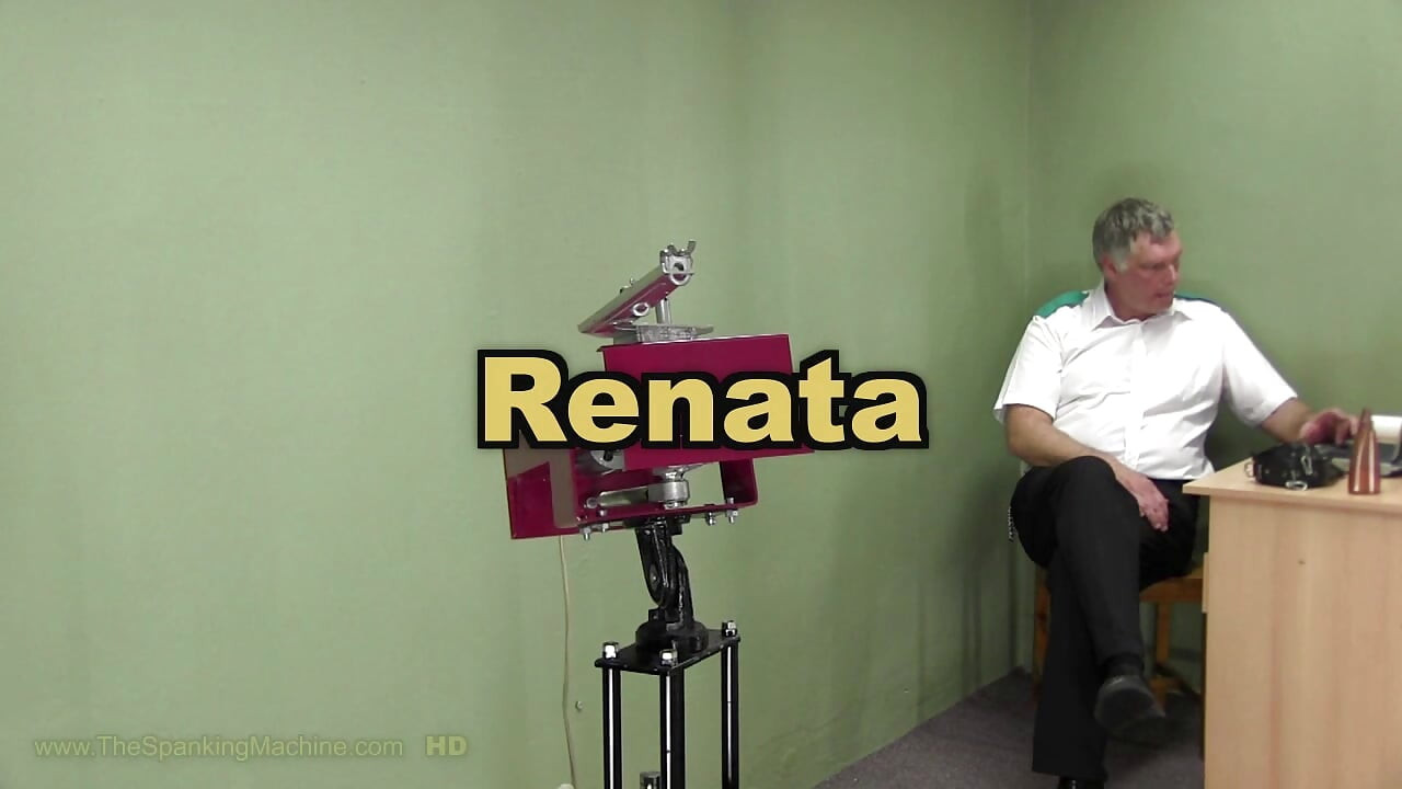 Renata2 Spanking Machine - Bare Back Whipping
