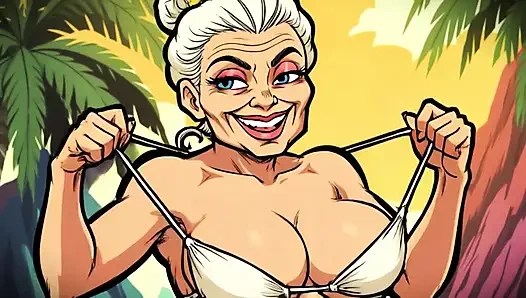 Ai cartoon sinnliche neckende clips