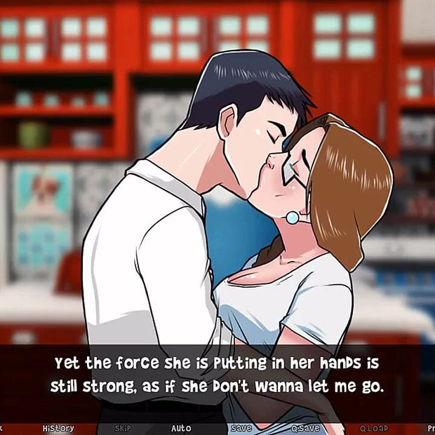 Dawn of Malice: Stepmom and Stepson, Passionate Tongue Kissing Ep 10