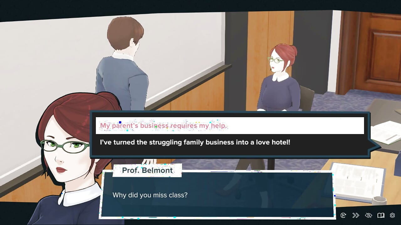 Quickie a Love Hotel Story: på universitetet med den varme professoren - Episode 3