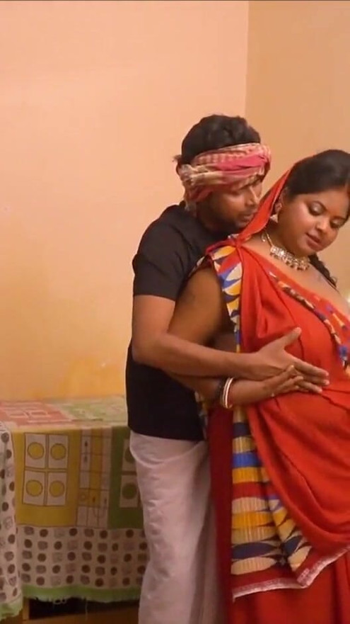 Beautiful Village Girl Hardcore Sex with Day labor Boy | Clip 1