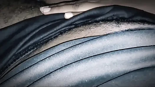 He put his panties to the side and put it hard in the ass of my friend's hot mother before the cuckold came home from work