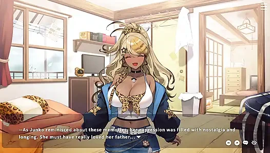 4 V-liebhaberin yui reibt ihn ein. Unser MC kommt rein und sieht, wie Yui masturbiert!