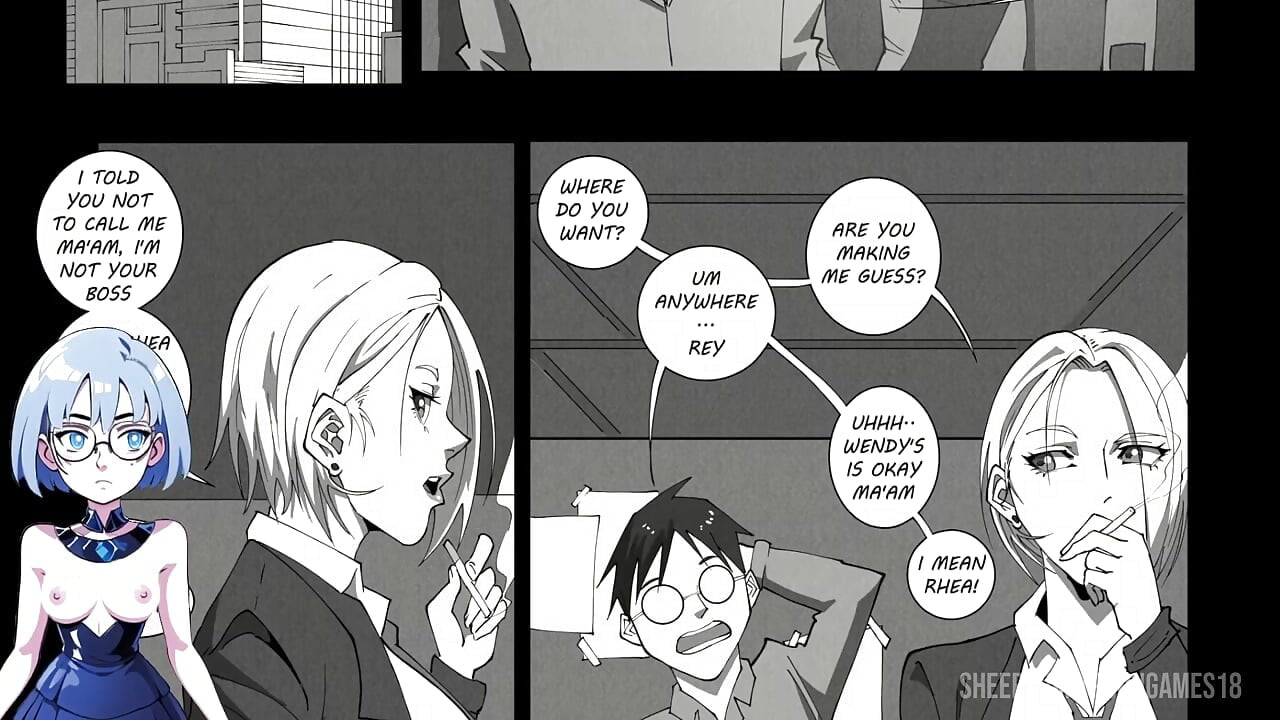 Dívčí noc ven 3 Manga Futanari