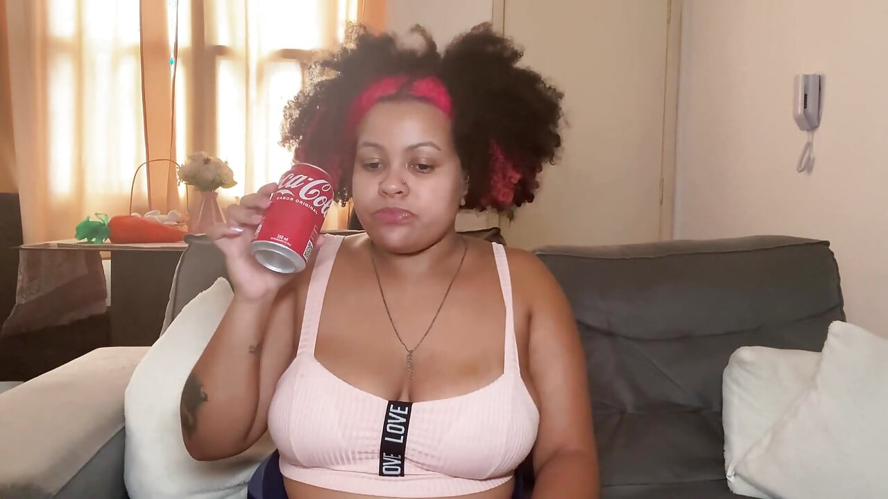 Chubby Girl Soda & Burping and Farting