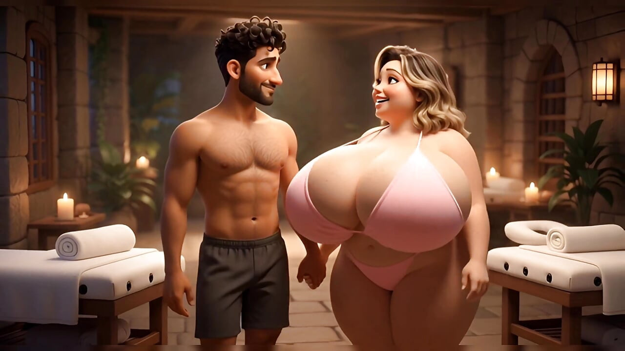 "Curvy Girl Flew For Holiday Sex - She Promised To Return" "Short Film