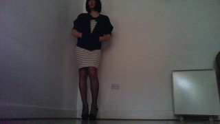 Crossdresser in dress