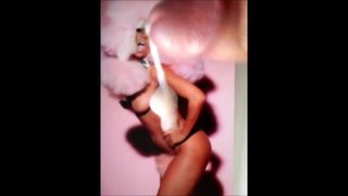 Lady Gaga zabawa hołd cum!