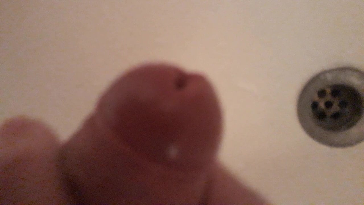 bathroom dick pleasure