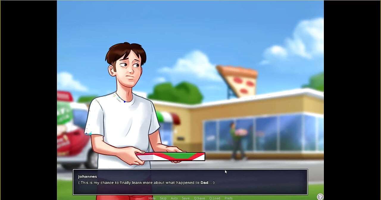 Summertime saga - Josephine gab Johannes einen blowjob hinter der theke ... Johannes fickte Tina