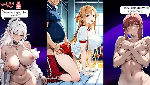 2d hentai compilation with hot Bitches