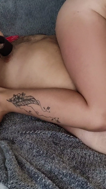 My stepsister tied my hands and blindfolded me. She decided to make me moan with pleasure but never let me fuck her | Clip 1