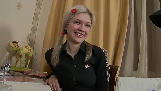 College Hottest Fucks: a Shaved Tiny Pussy for a Large Bick Cock Young Boy Vol 2